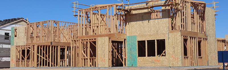 image of new housing construction